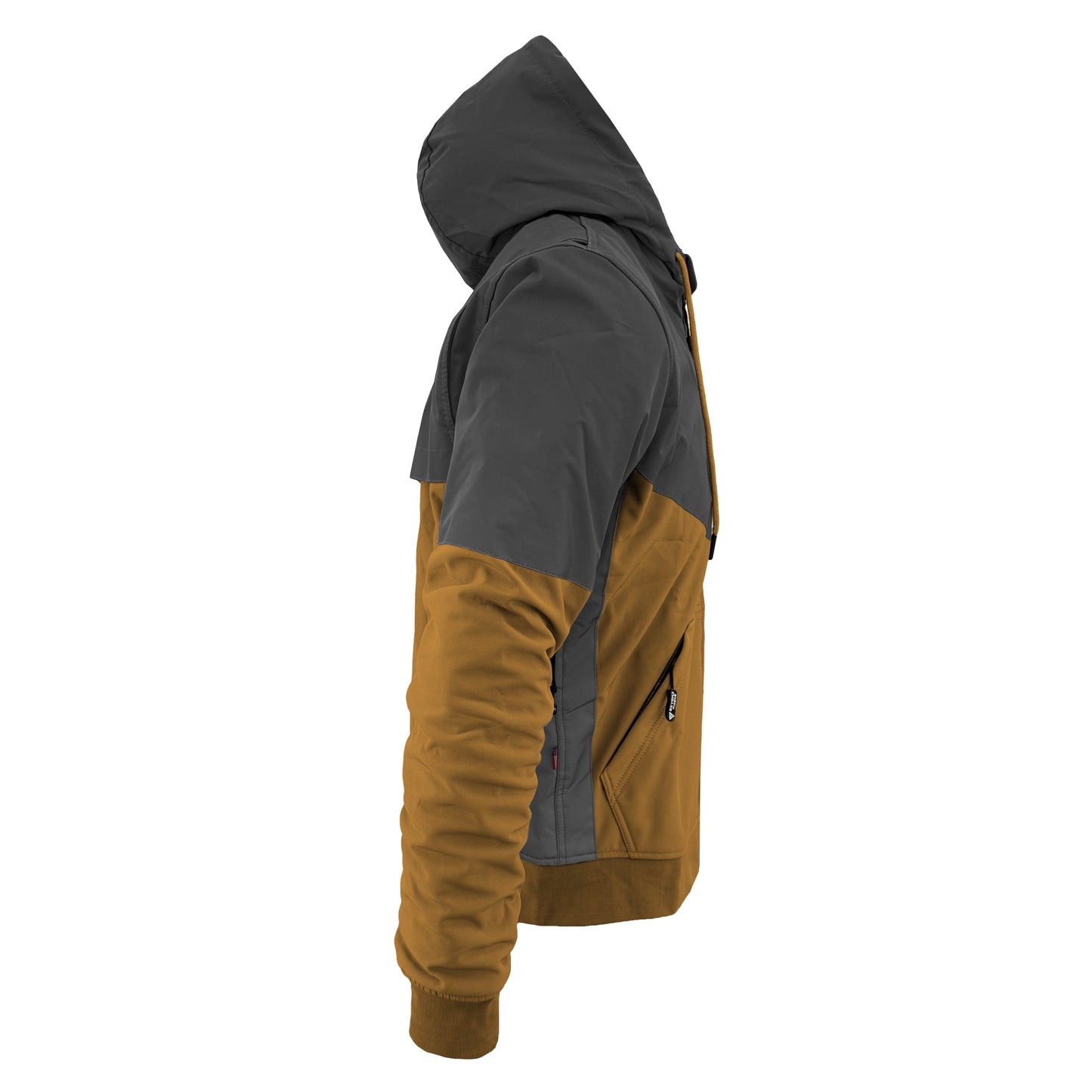 SoftShell Reflective Mustard Nebula Hoodie