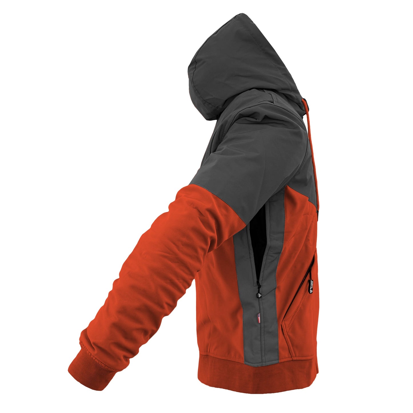 SoftShell Reflective Orange Nebula Hoodie