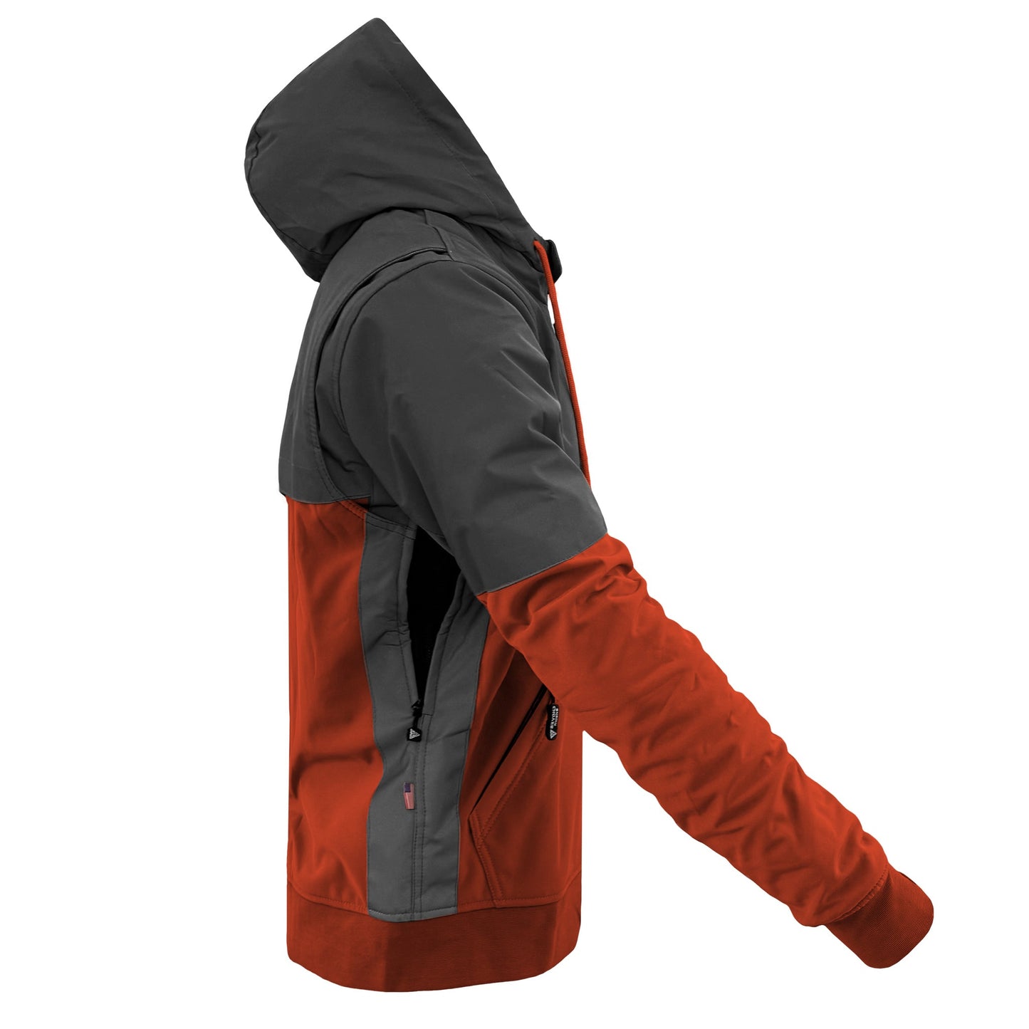 SoftShell Reflective Orange Nebula Hoodie
