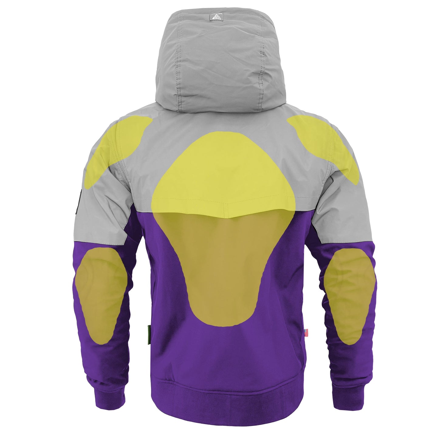 SoftShell Reflective Purple Eclipse Hoodie