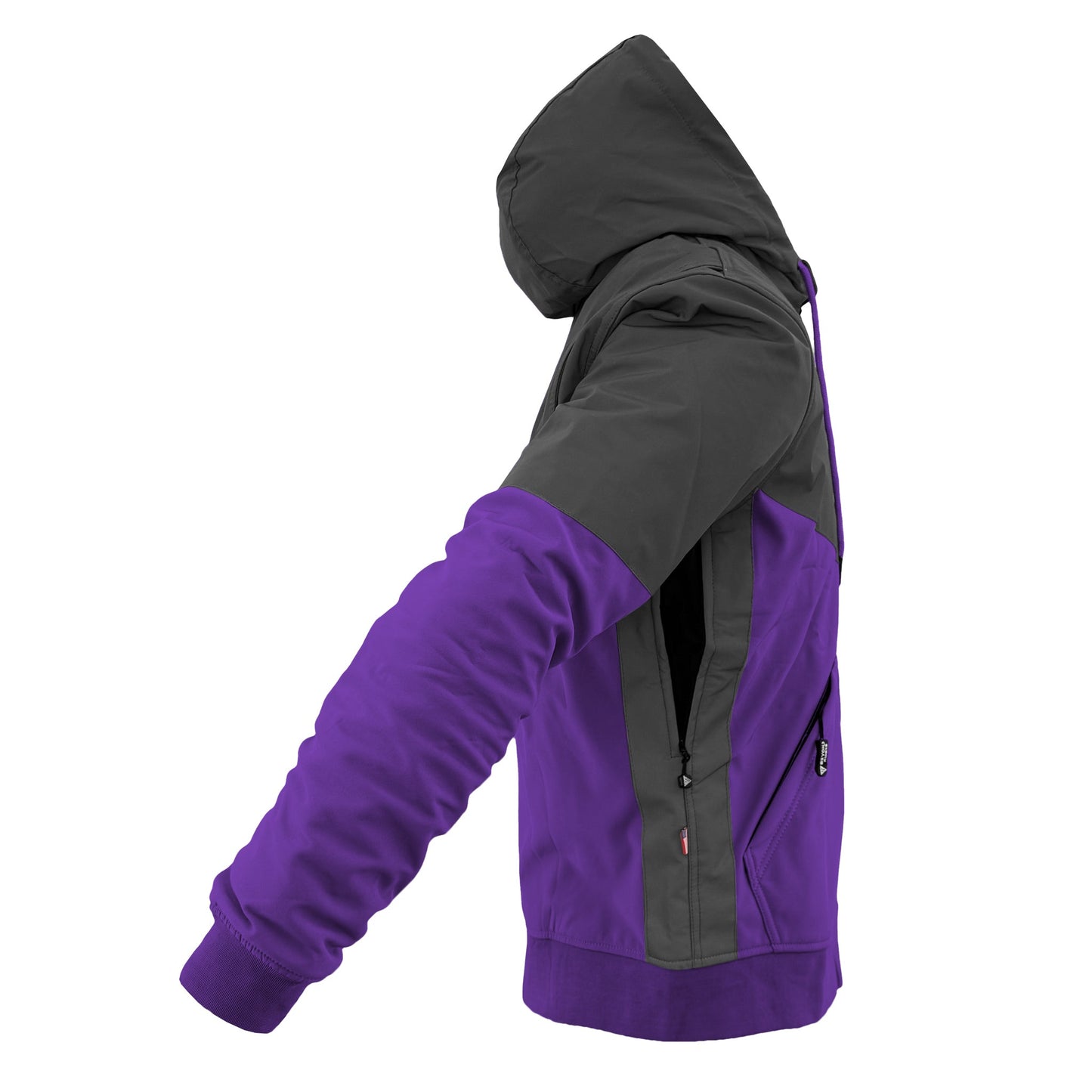 SoftShell Reflective Purple Nebula Hoodie