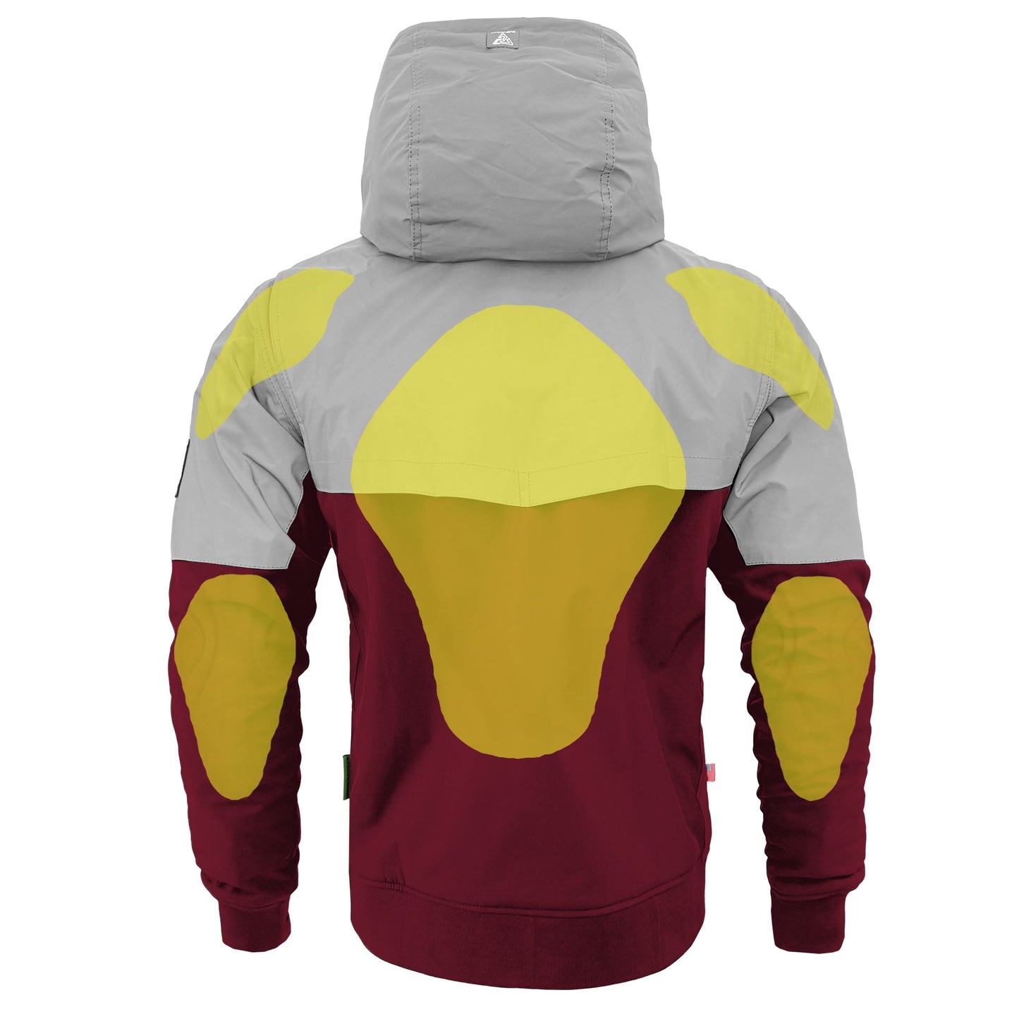 SoftShell Reflective Red Maroon Eclipse Hoodie