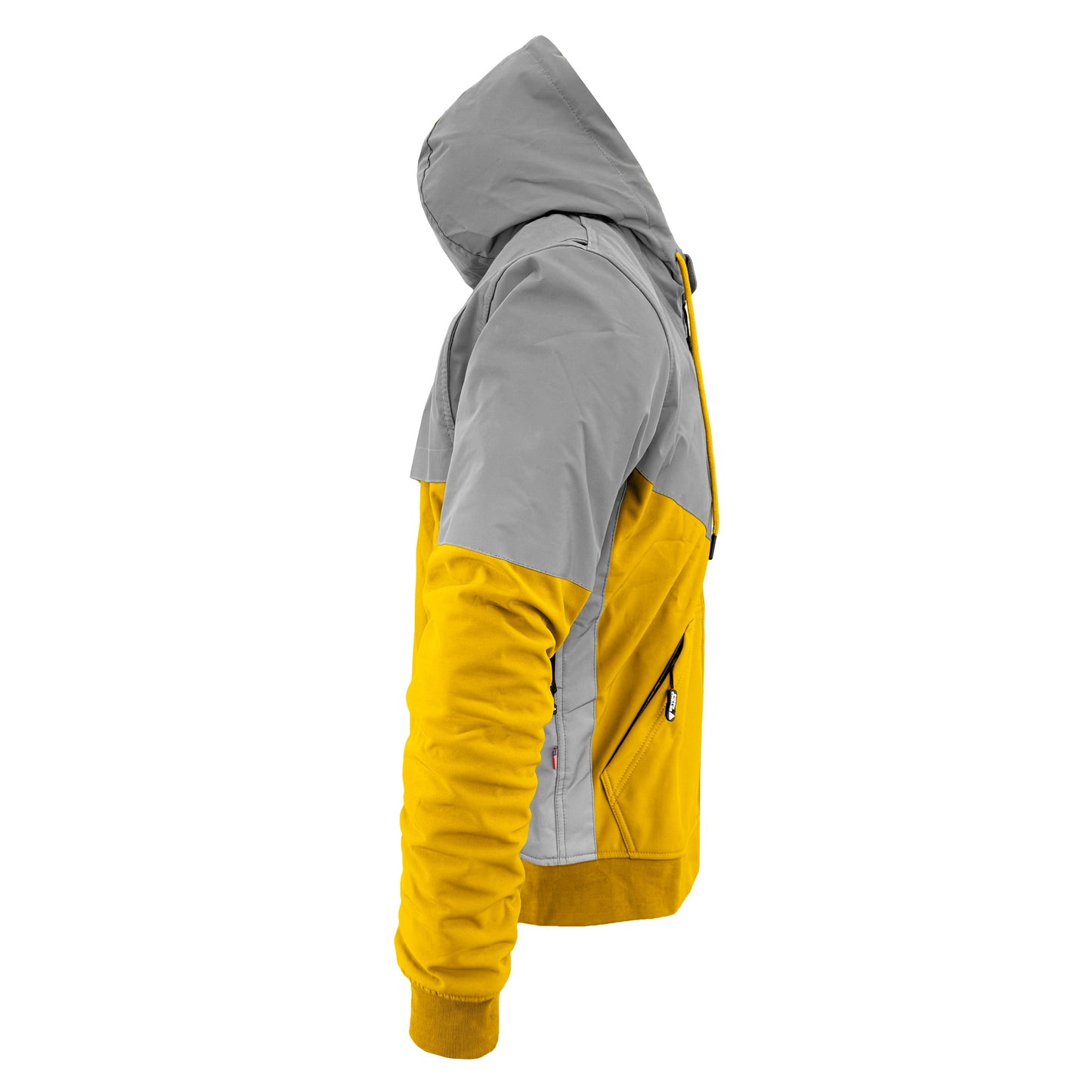 SoftShell Reflective Yellow Eclipse Hoodie