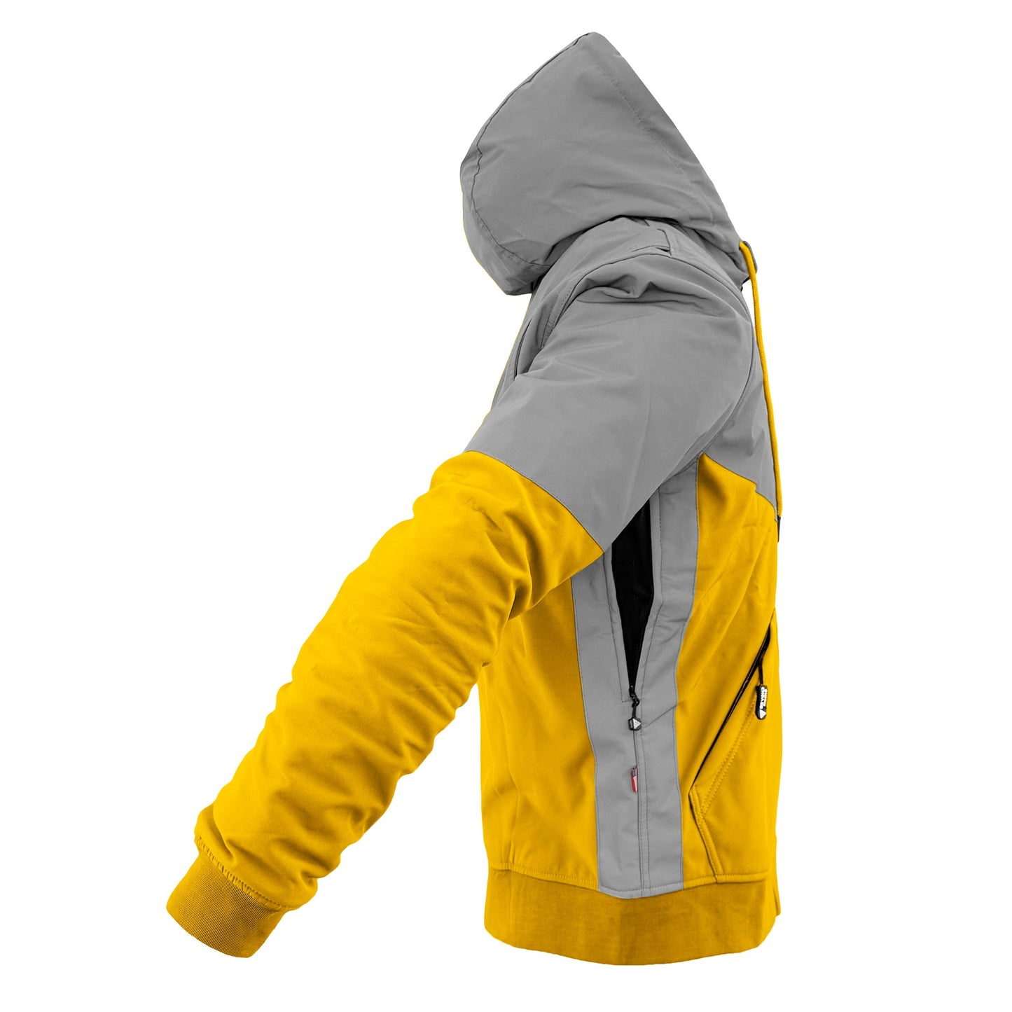 SoftShell Reflective Yellow Eclipse Hoodie