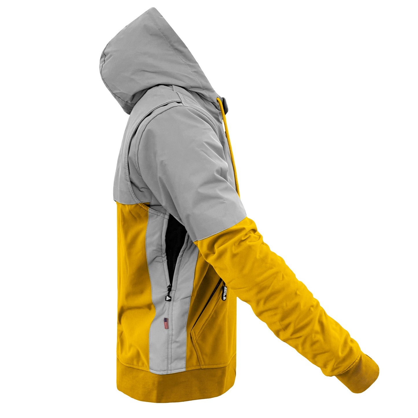 SoftShell Reflective Yellow Eclipse Hoodie