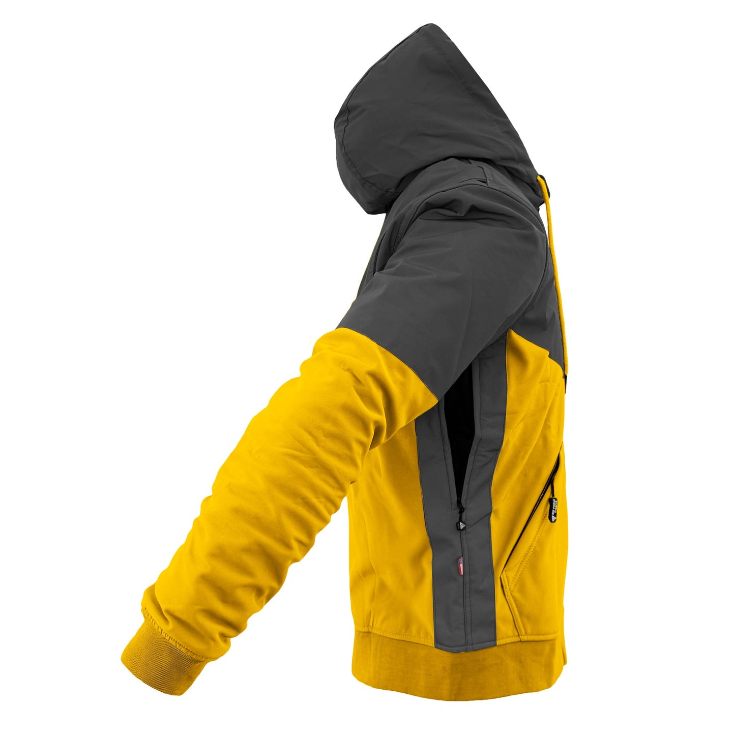 SoftShell Reflective Yellow Nebula Hoodie