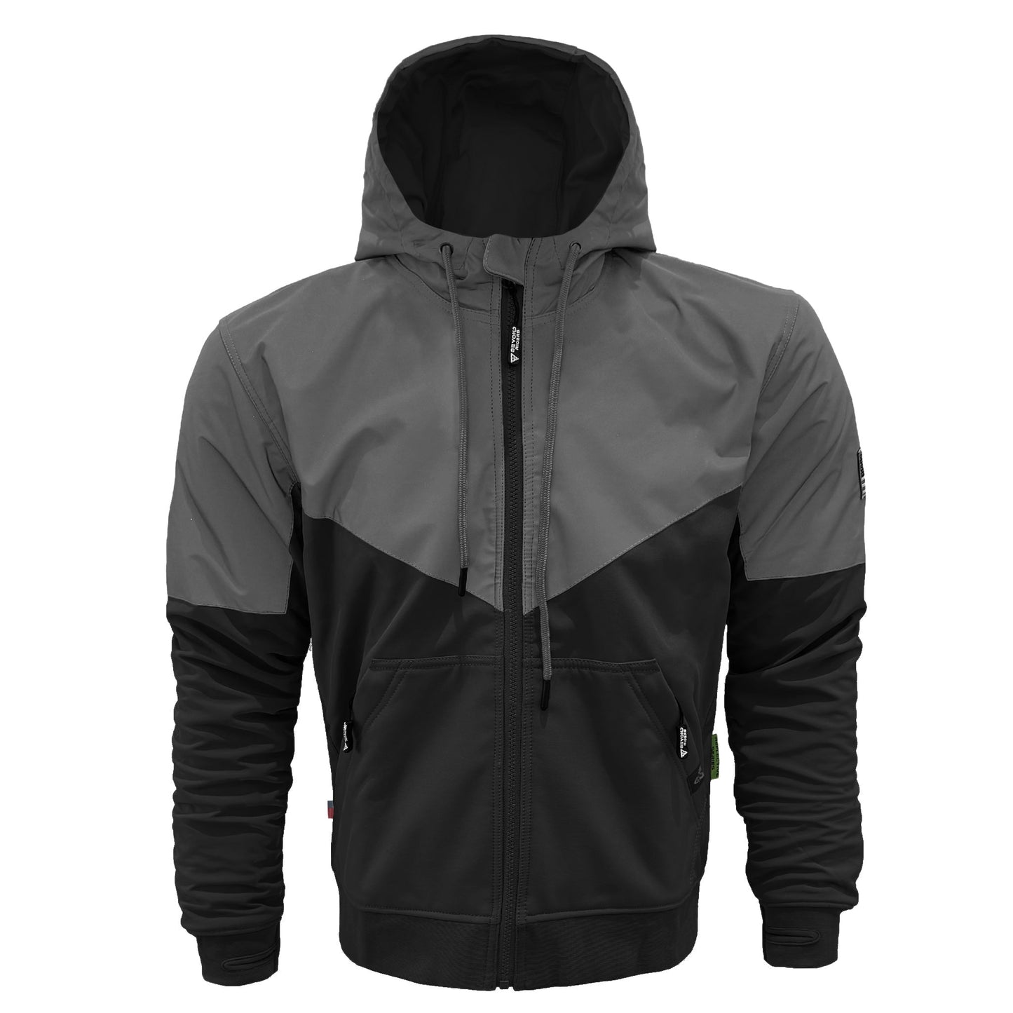 SoftShell Reflective "Nightfall Nebula" Hoodie - Black