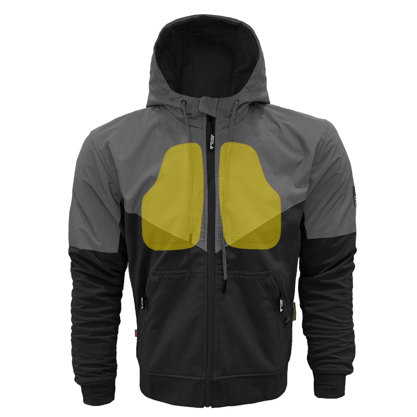 SoftShell Reflective "Nightfall Nebula" Hoodie - Black