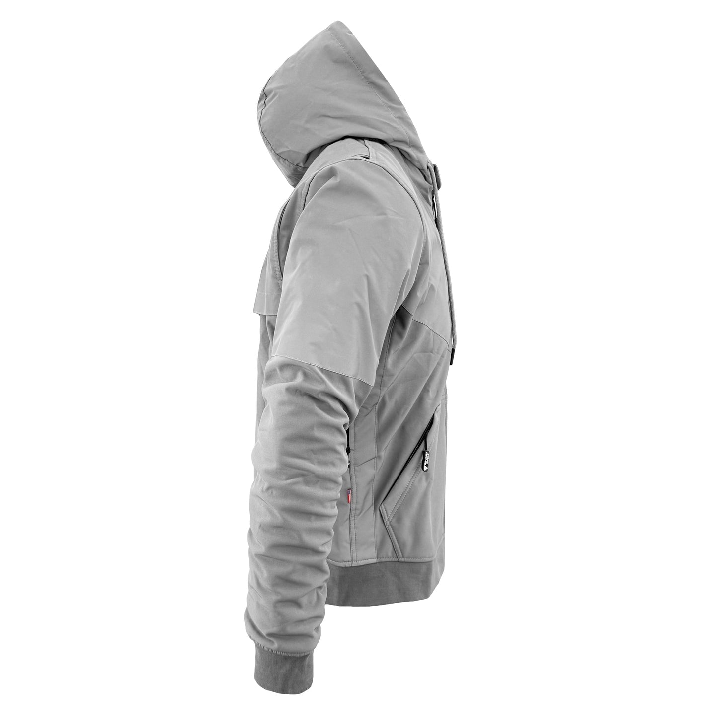 SoftShell Reflective "Twilight Titanium" Hoodie - Light Grey