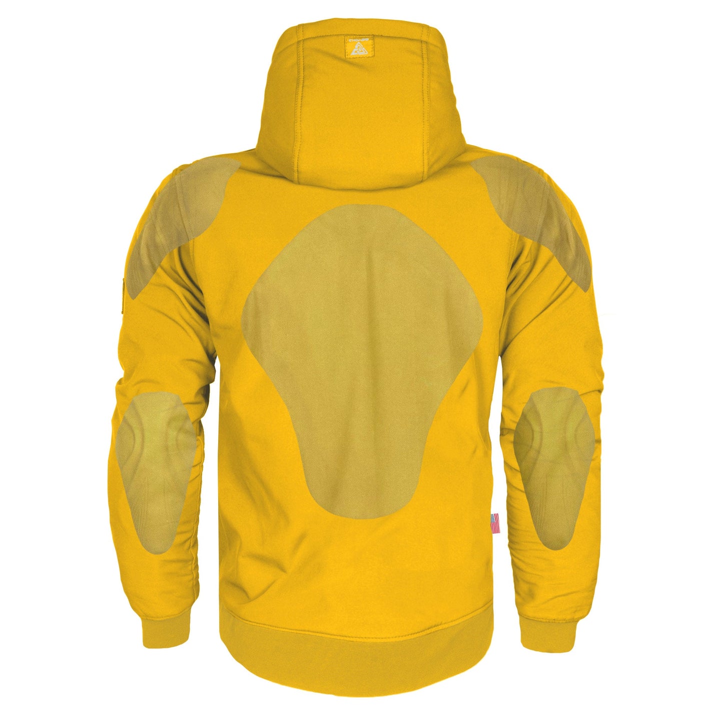 Protective SoftShell Unisex Hoodie - Yellow Matte