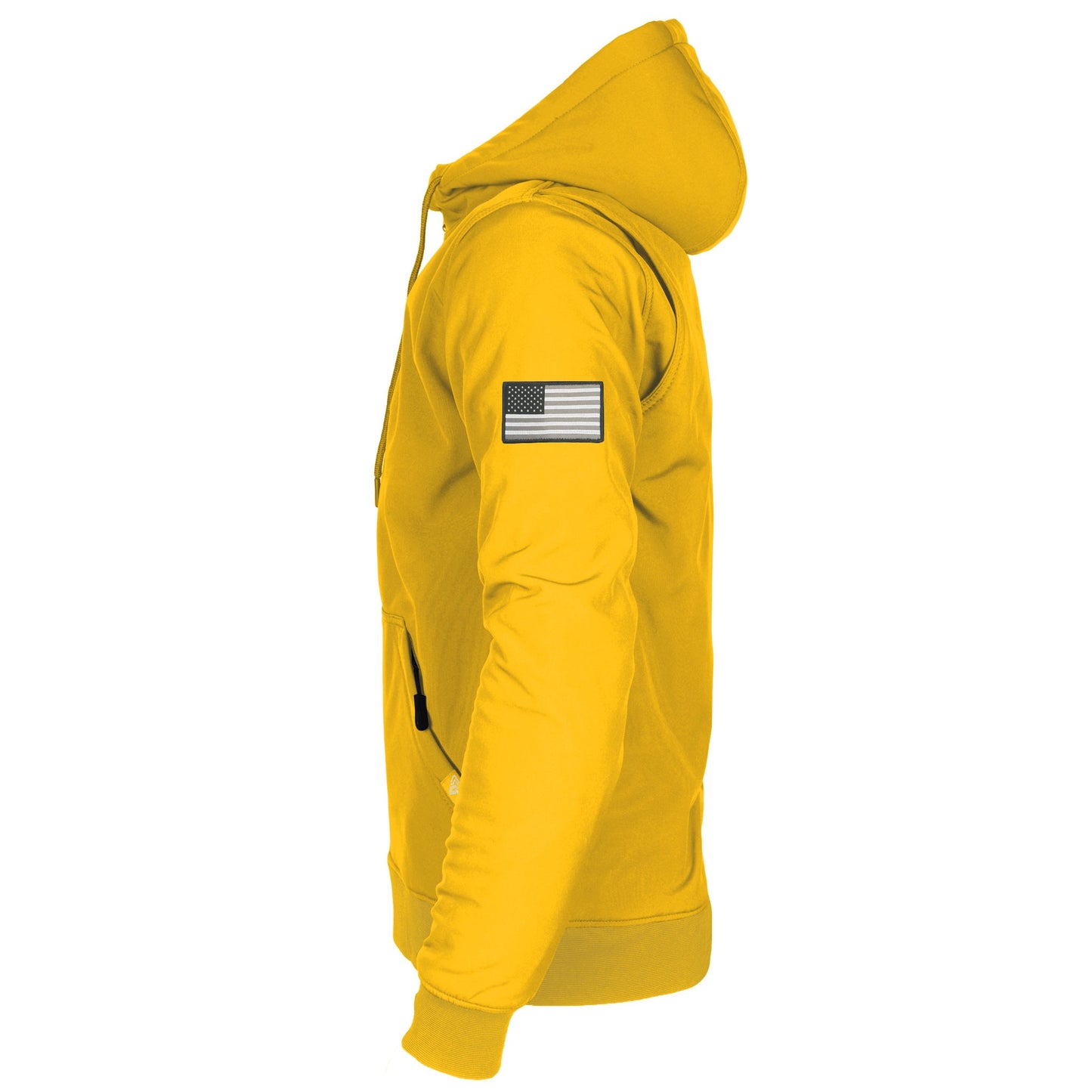 Protective SoftShell Unisex Hoodie - Yellow Matte