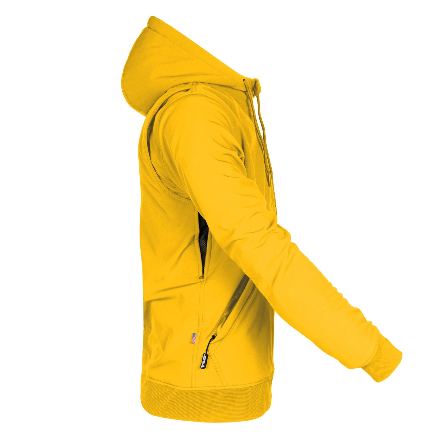 Protective SoftShell Unisex Hoodie - Yellow Matte