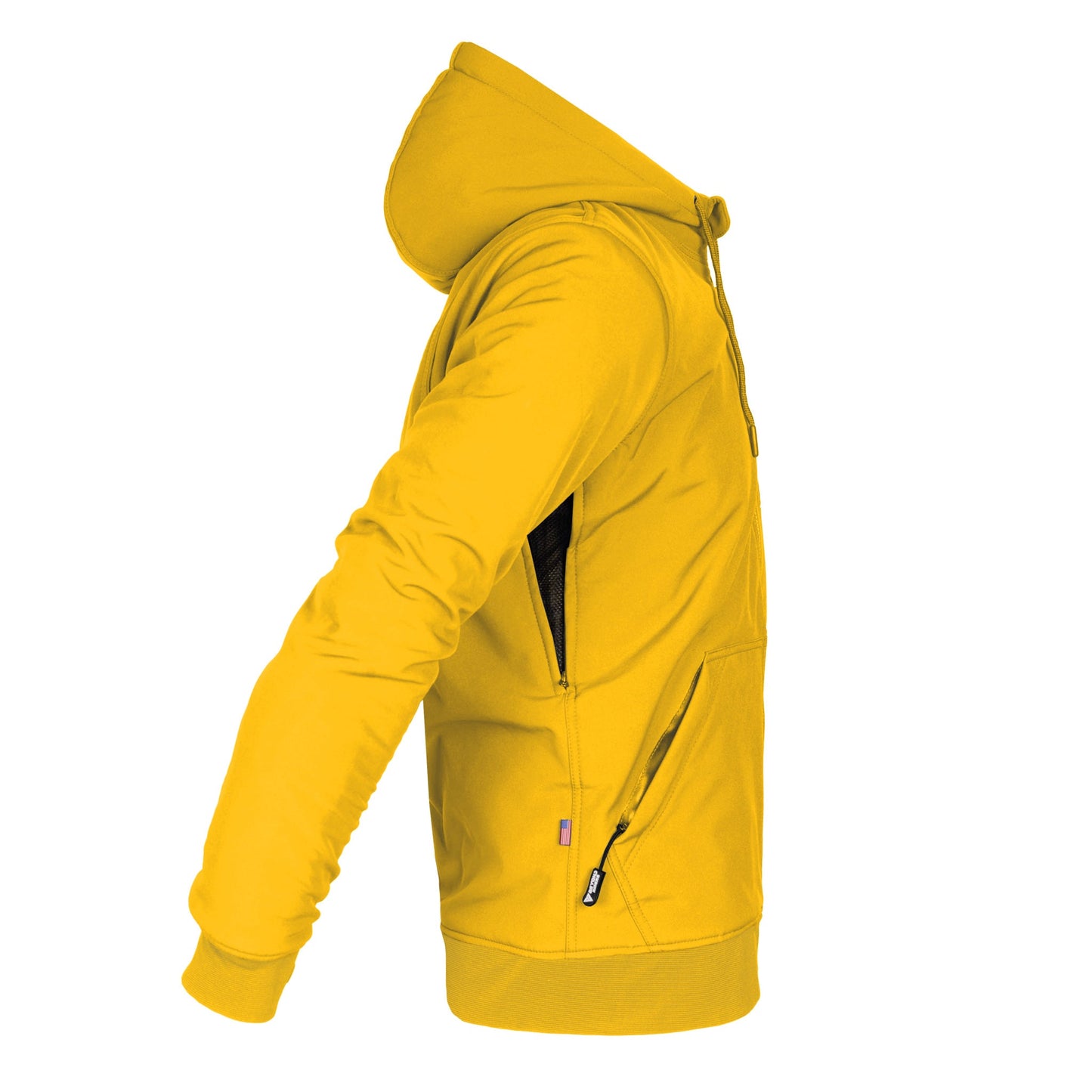 Protective SoftShell Unisex Hoodie - Yellow Matte