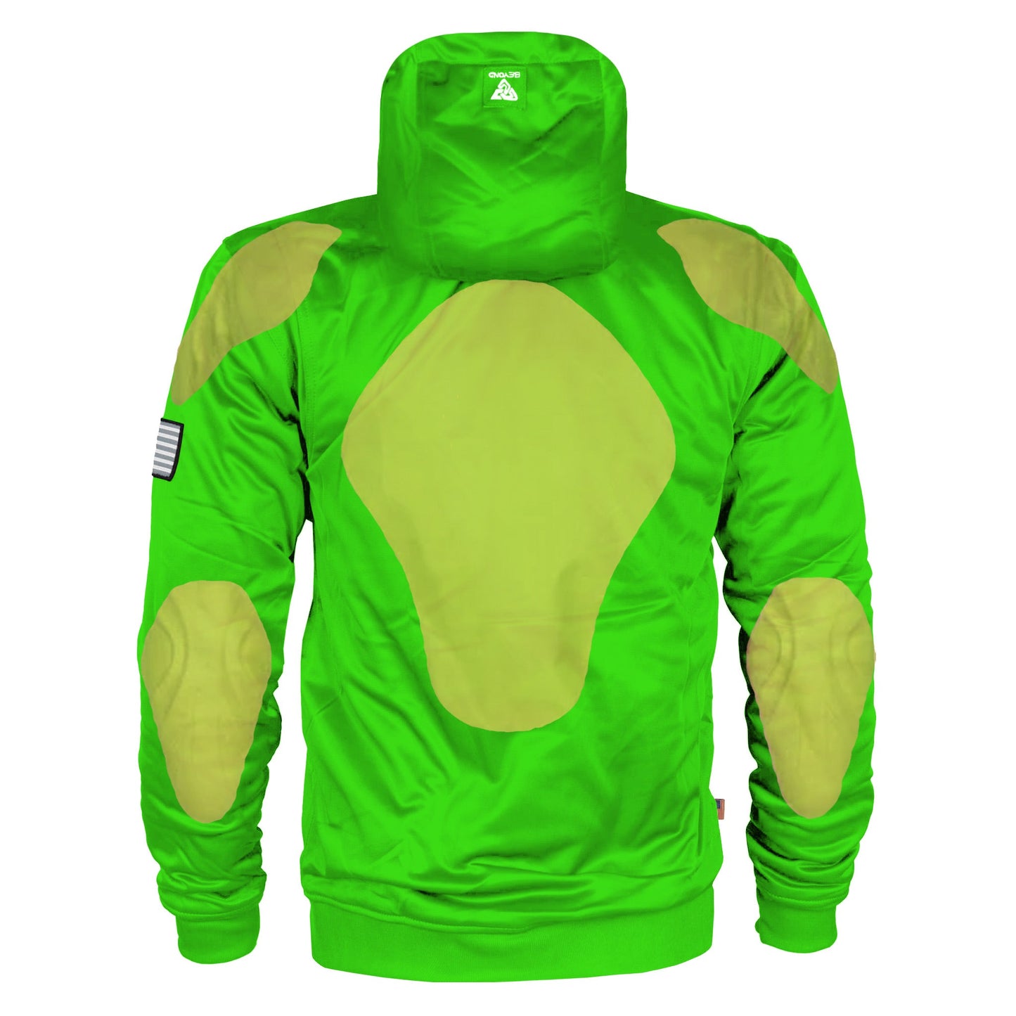 Green Solid Ultra Protective Hoodie