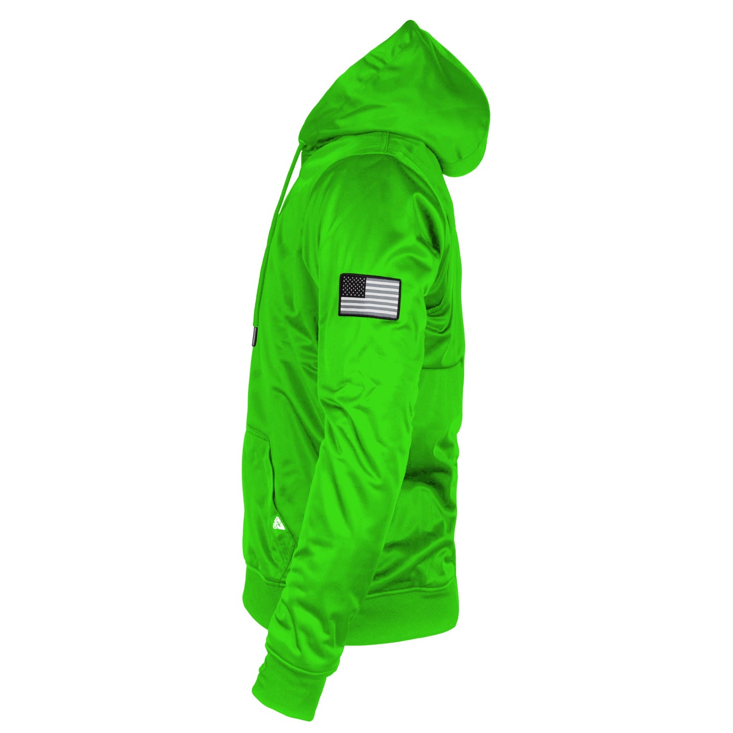 Green Solid Ultra Protective Hoodie