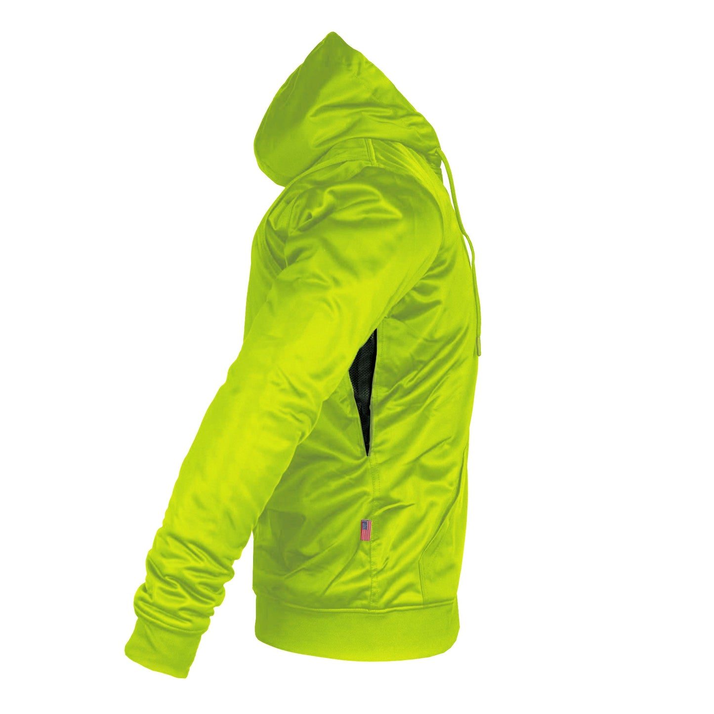 Hi Vis Green Solid Ultra Protective Hoodie