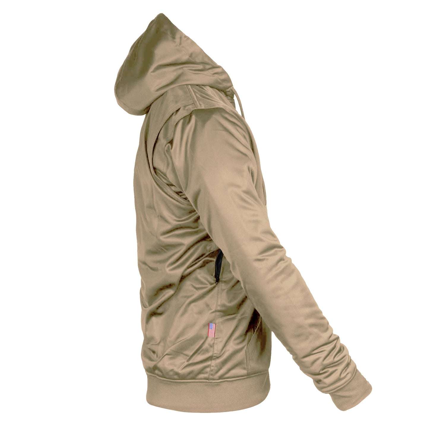 Khaki Solid Ultra Protective Hoodie