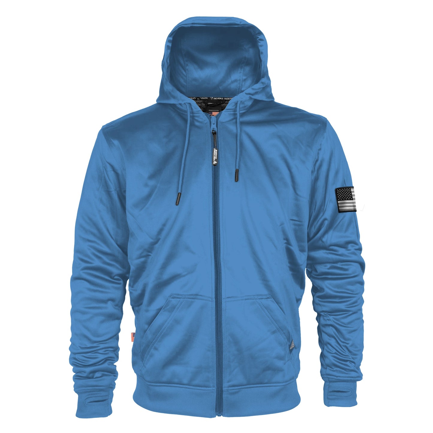 Sky Blue Solid Ultra Protective Hoodie