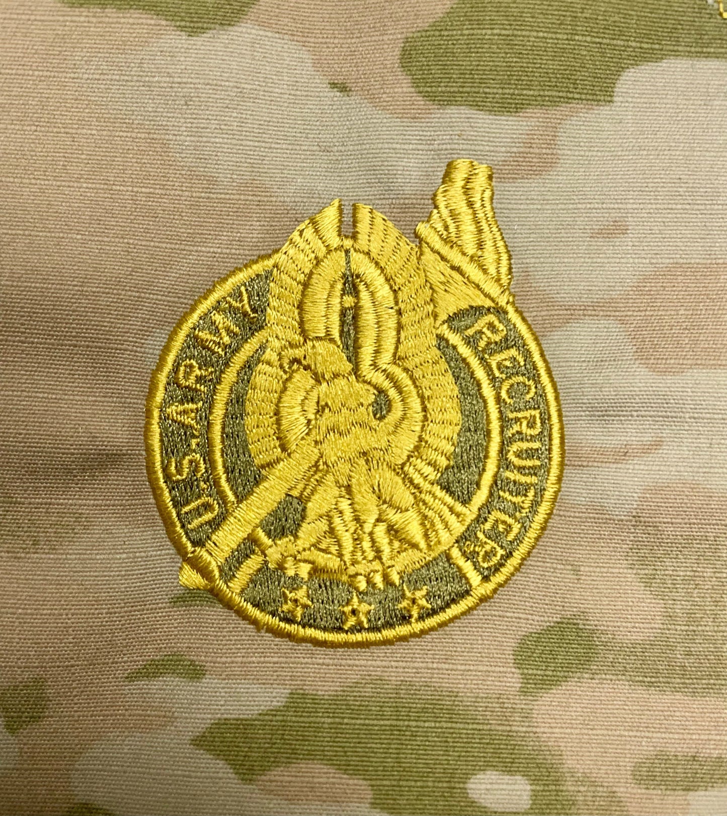 U.S. Army Recruiter OCP Qualification Badge