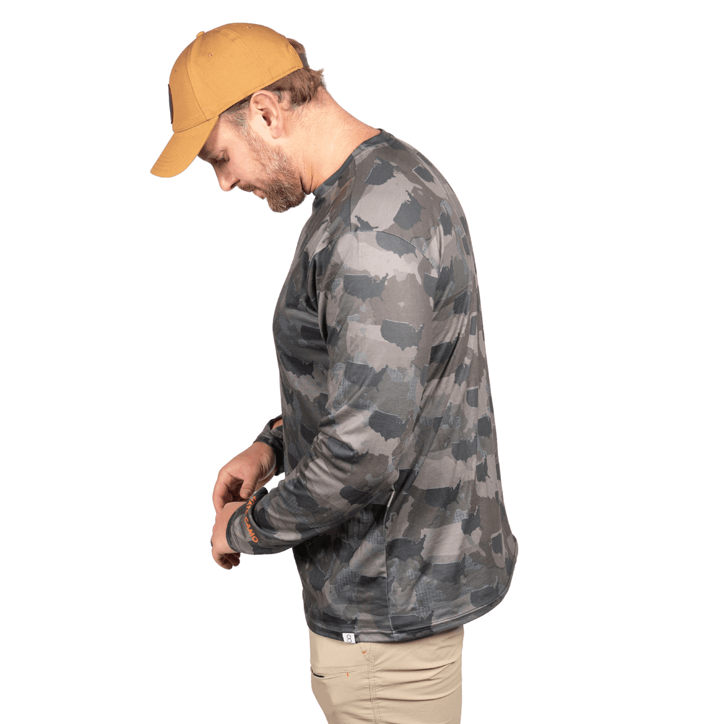 USA Camo - Long Sleeve Shirt
