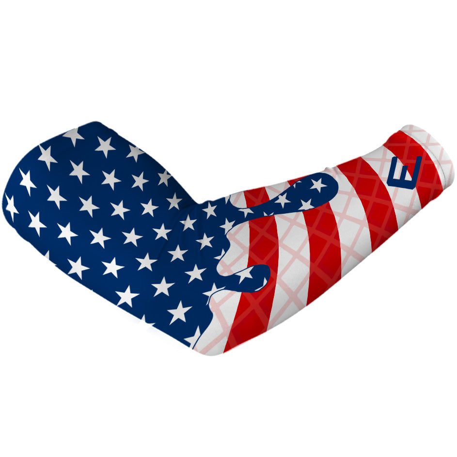 USA Flag Ice Cream Arm Sleeve