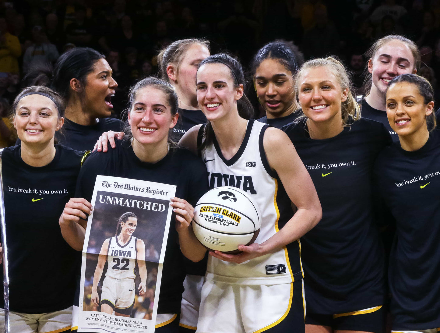 Unmatched: Caitlin Clark’s Remarkable Journey, From Her Iowa High School Career to Breaking Collegiate Records and Captivating the Nation