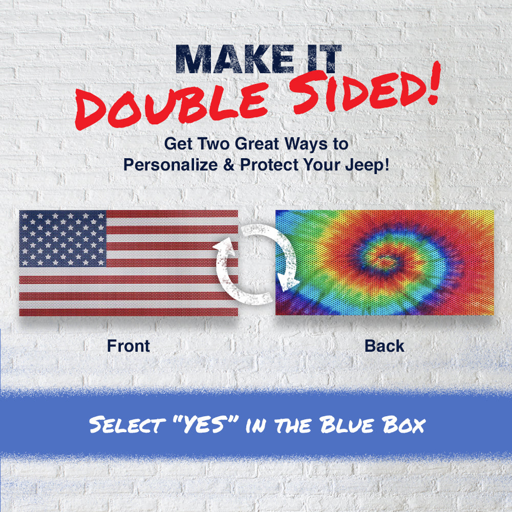 Woodland Camo Stars & Stripes