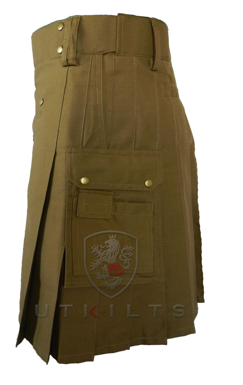 Utility Kilt – Ultimate Ripstop, Dark Khaki