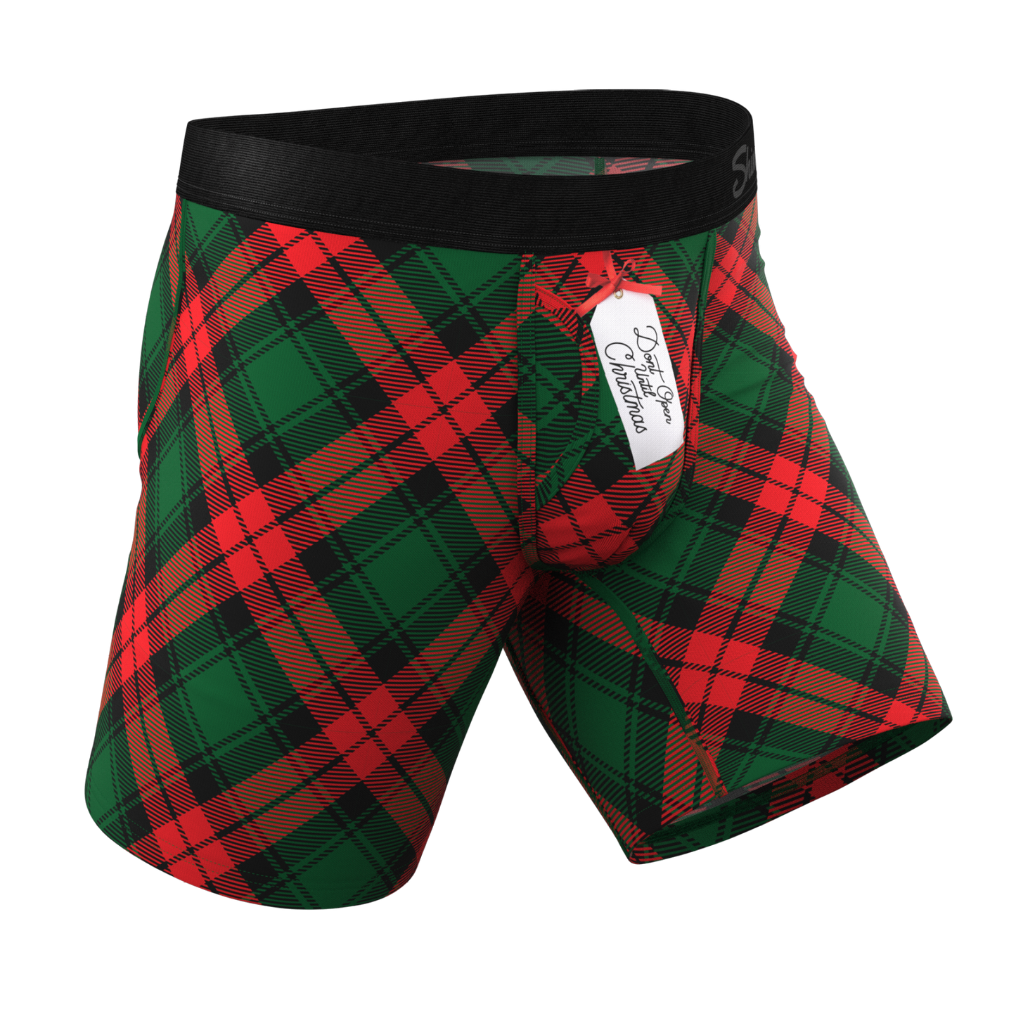 The Under the Mantel | Christmas Gift Long Leg Ball Hammock® Pouch Boxers With Fly