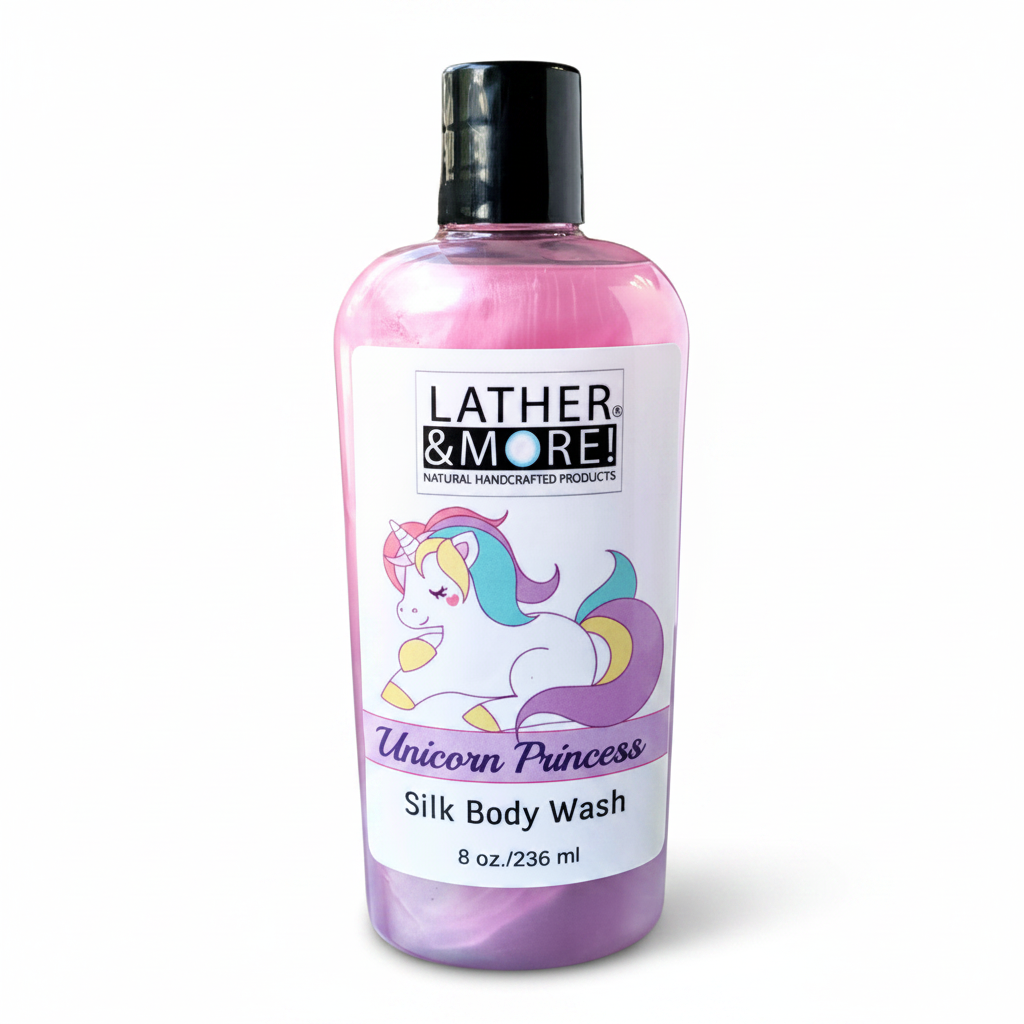 Unicorn Princess Silk Body Wash