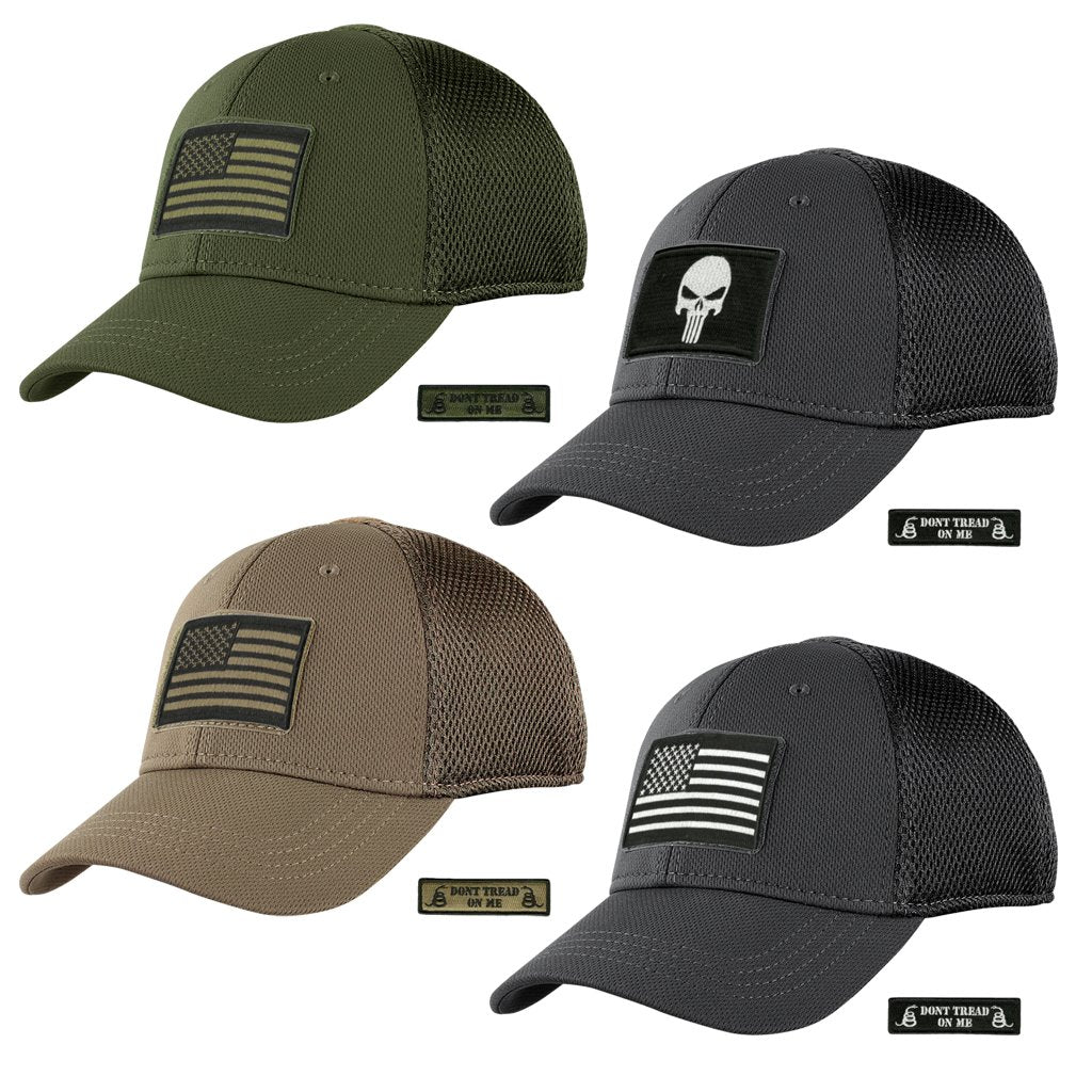 Mesh Fitted Cap Builder - Choose Mesh Fitted Cap & 2 Patches