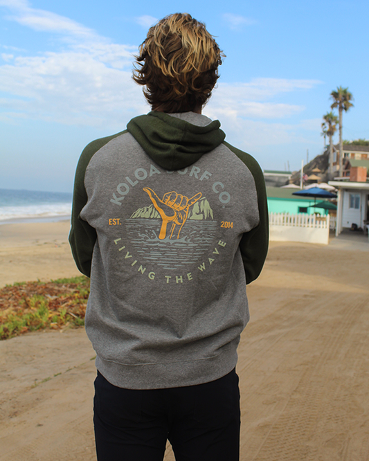 Koloa Shaka Raglan Hoodie