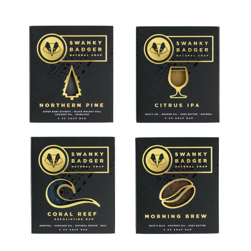 Natural Soap Starter Set (4 bar set)