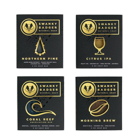 Natural Soap Starter Set (4 bar set)
