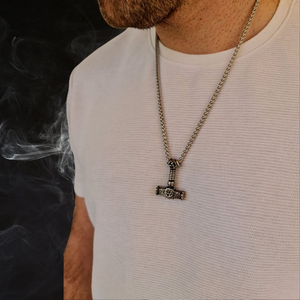 Thor's Hammer Mjolnir Necklace