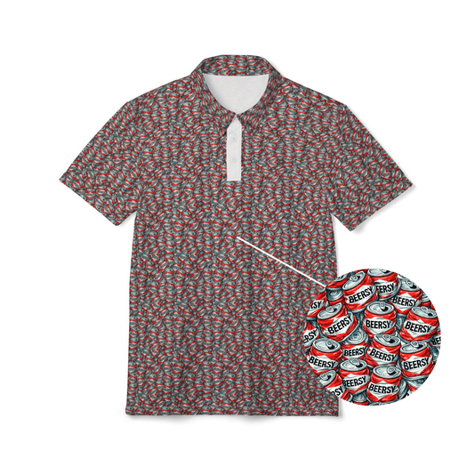 Beersy Crushed Classics Performance Polo