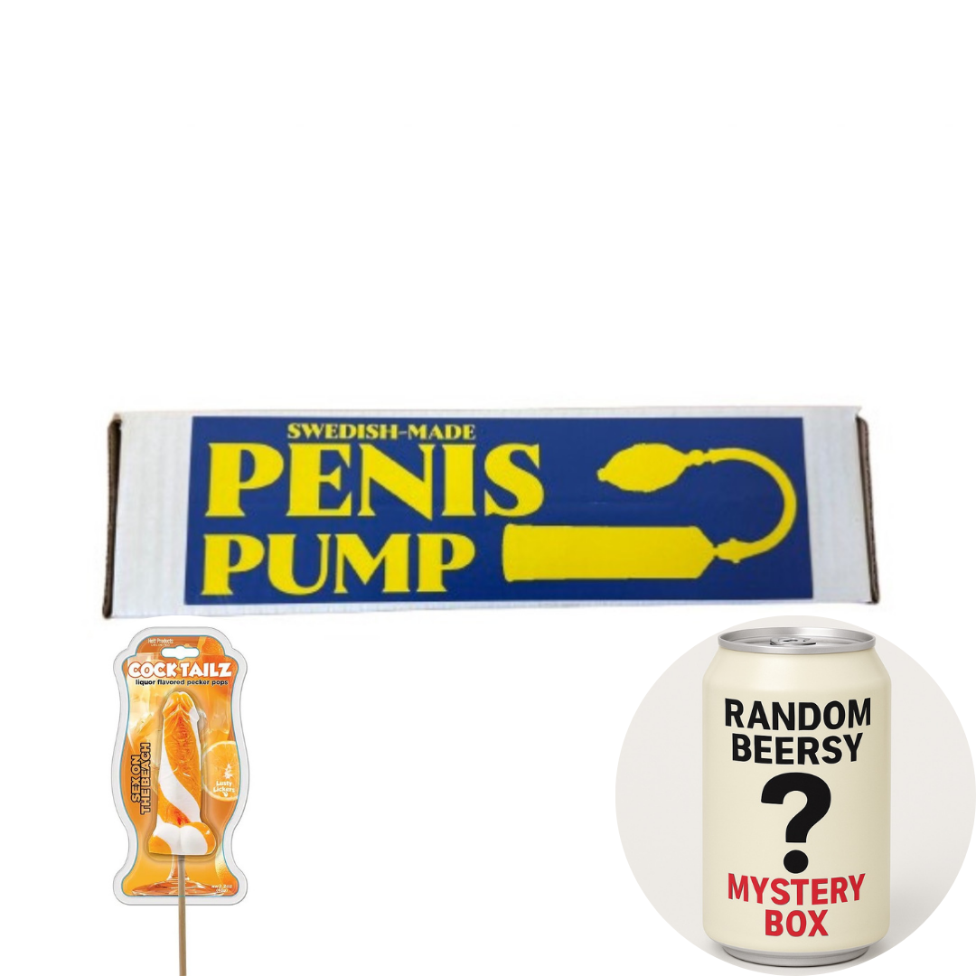 Swedish-Made Penis Pump Prank Package Tube