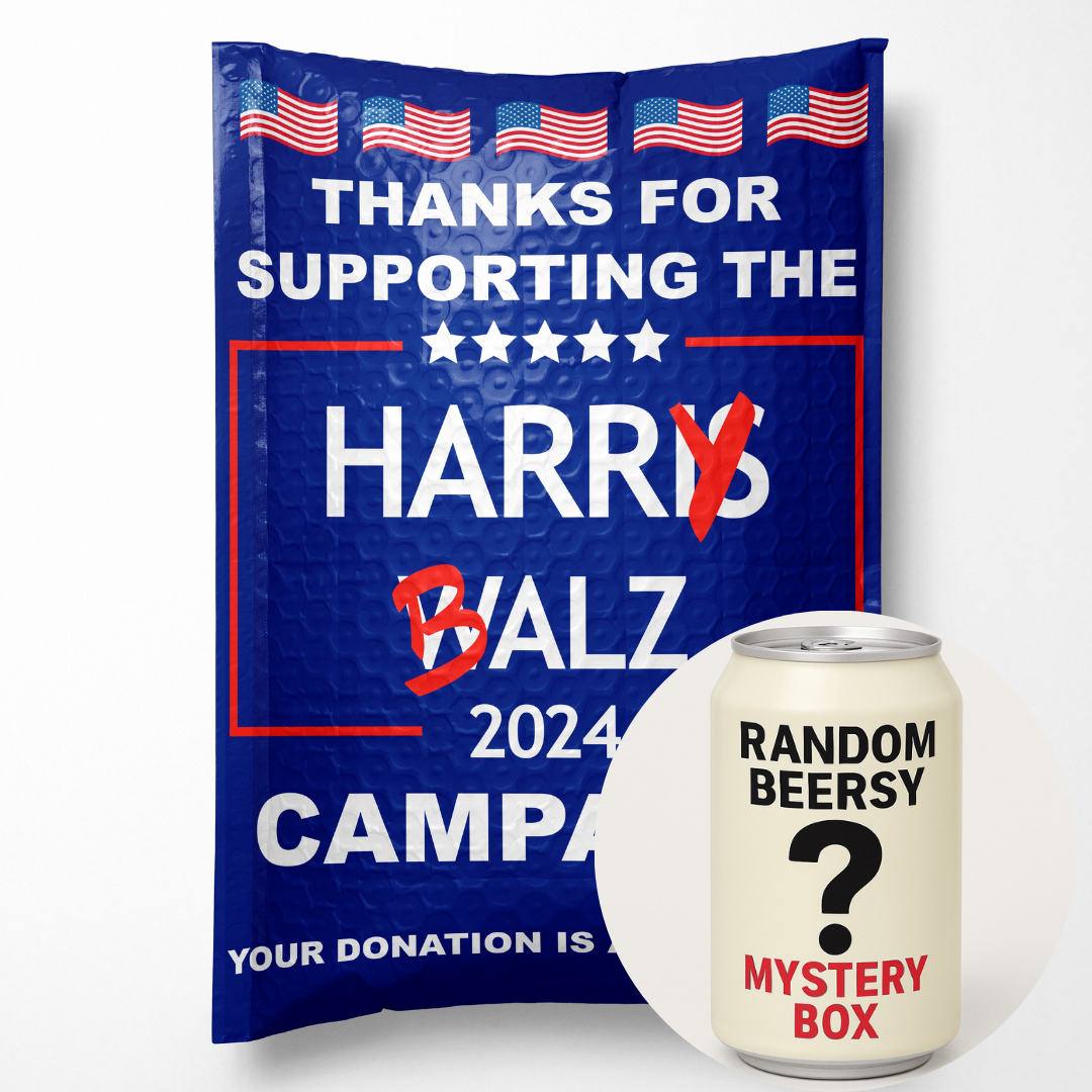 Harry Balz Anonymous Prank Package: Includes a FREE Mystery Beersy Can Cooler