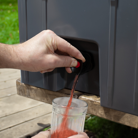 5 Gallon, 2-in-1 Beverage Dispenser/Cooler - QuadraX Hard Cooler