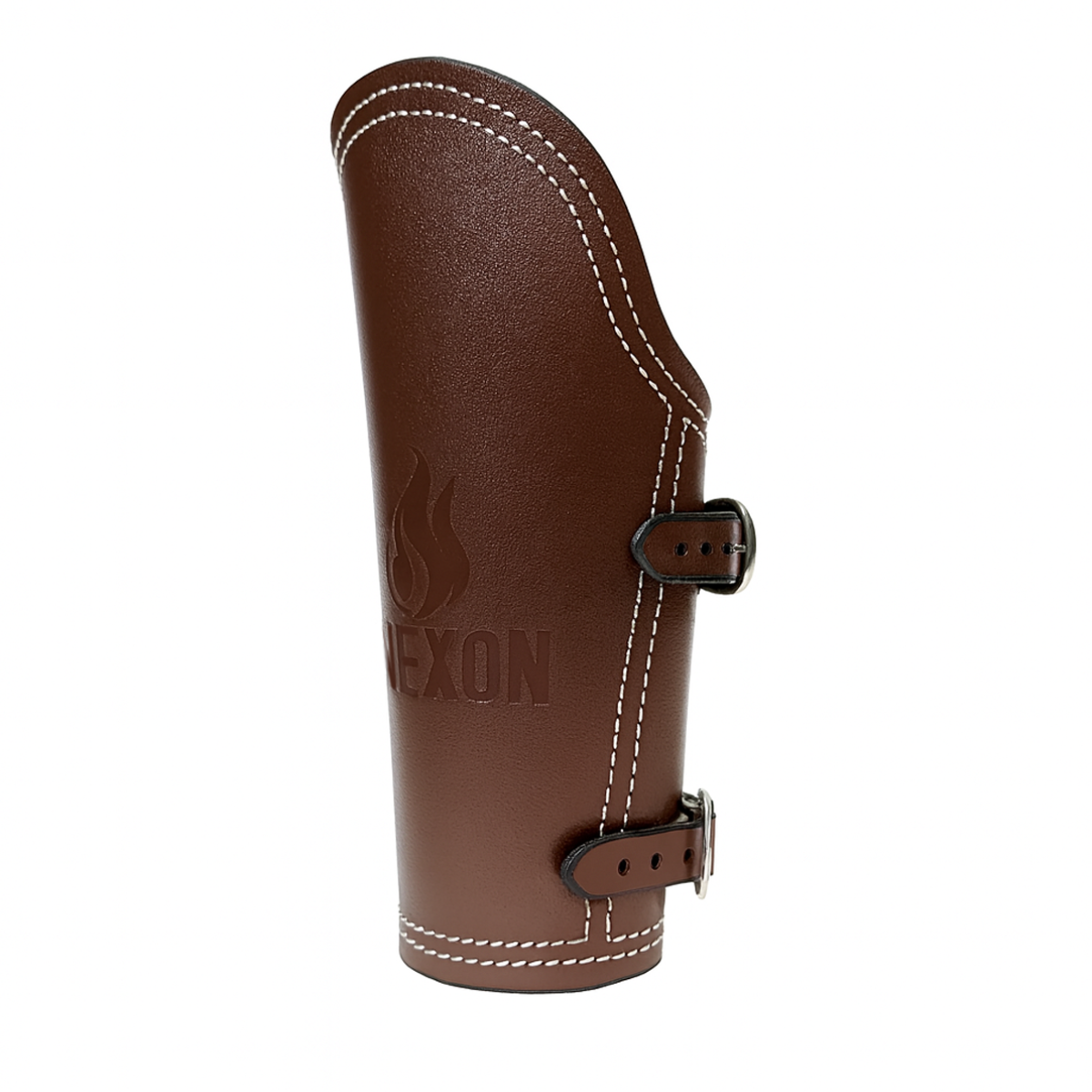 Nexon Bully Welding Armguard - Top Grain Hide Armpads - Brown