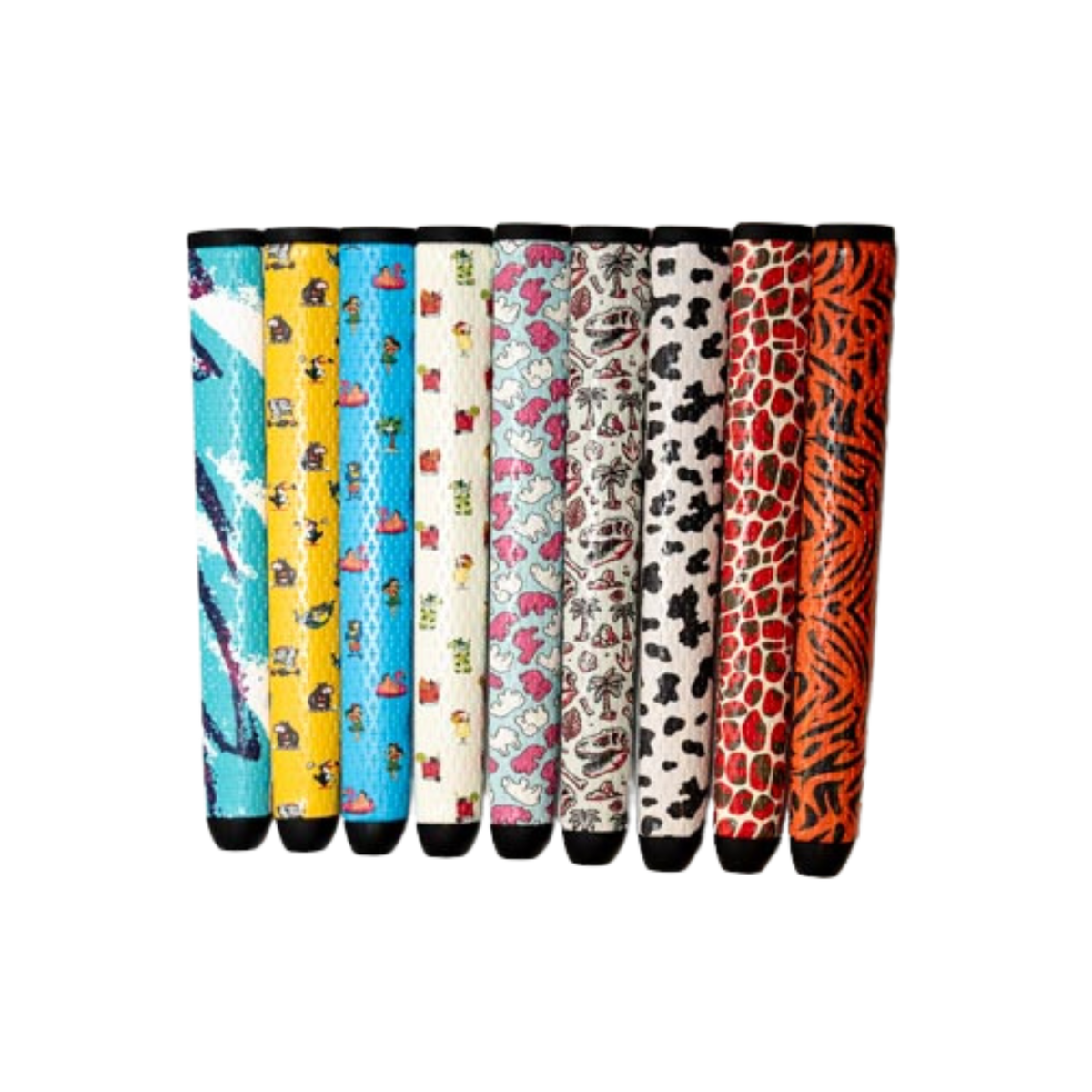 Frosted Animal Cookie Putter Grip | Midsize | Premium PU Material | Stable Feel | Golf | Elephant