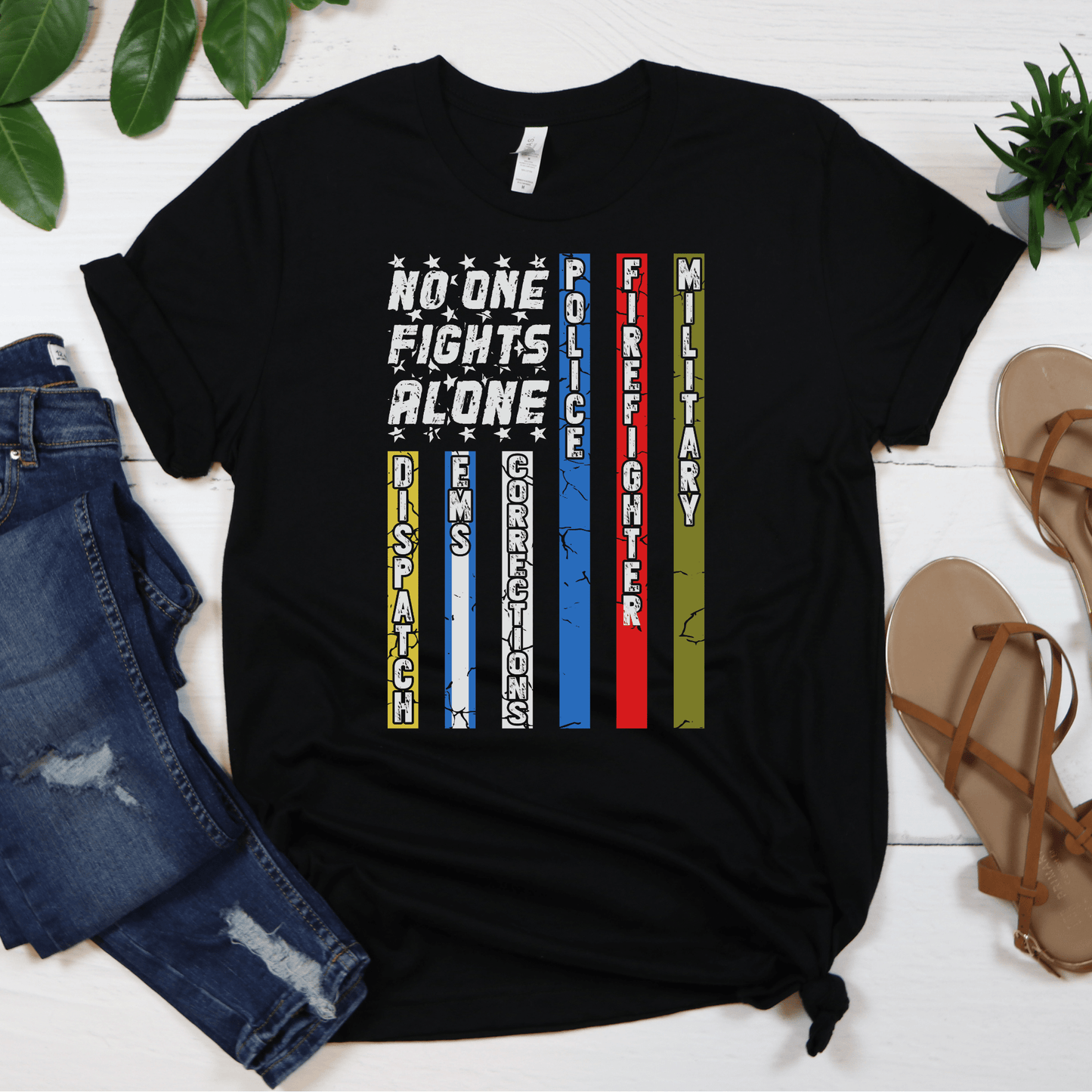 No One Fights Alone T-Shirt