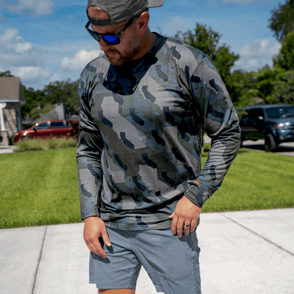 California Camo - Long Sleeve Shirt
