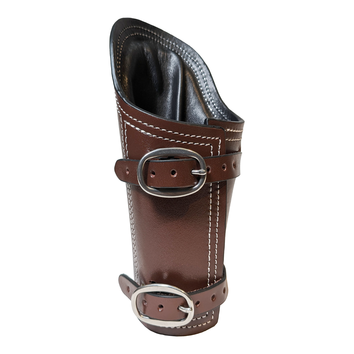 Nexon Bully Welding Armguard - Top Grain Hide Armpads - Brown