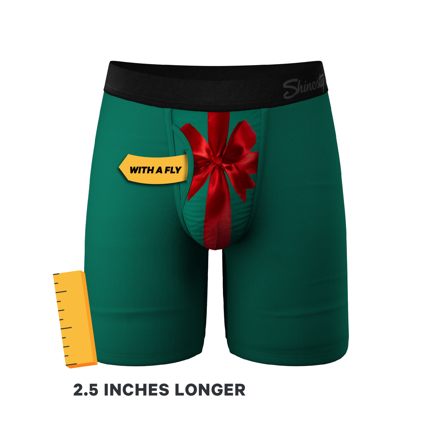 The Unwrap Me | Present Long Leg Ball Hammock® Pouch Underwear With Fly