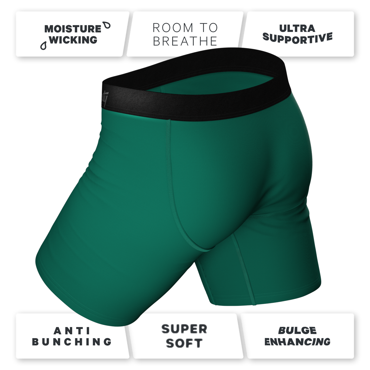 The Unwrap Me | Present Long Leg Ball Hammock® Pouch Underwear With Fly