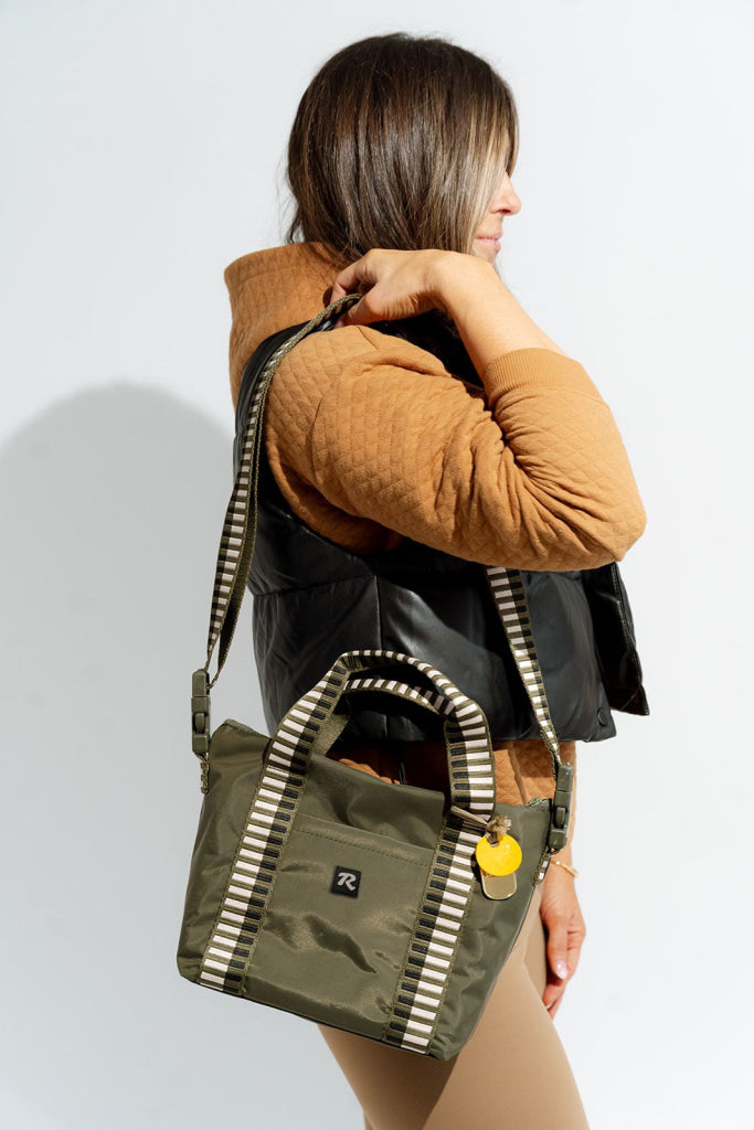 Mattie | Fatigue Nylon Satchel