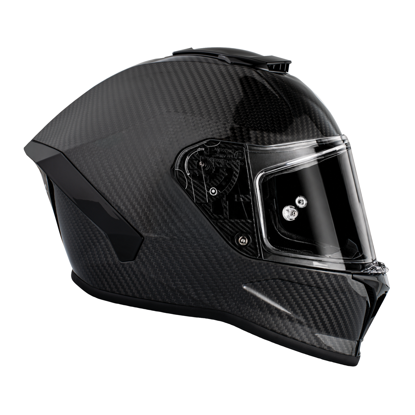 D.O.T. & ECE Daytona Viper- Grey Carbon Fiber
