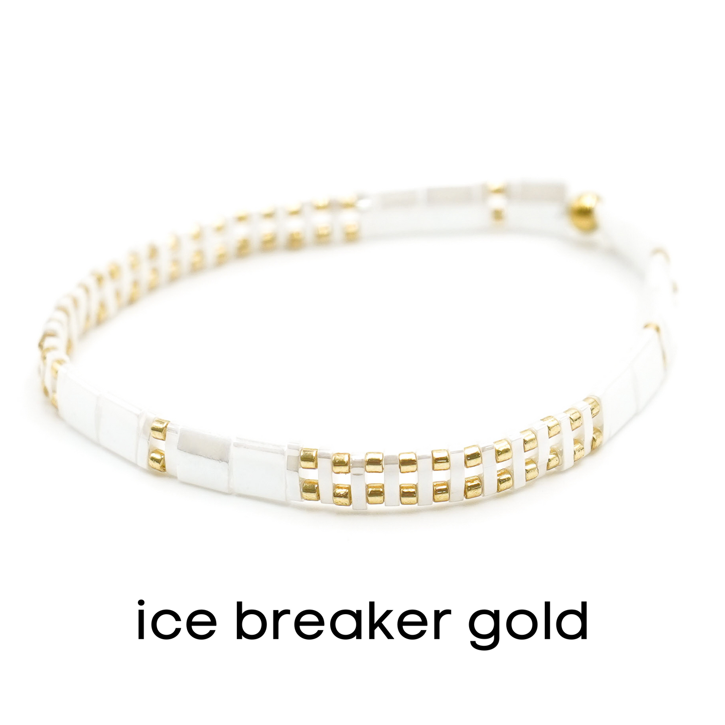 VANILLA BLUSH - Tila Bead Bracelets