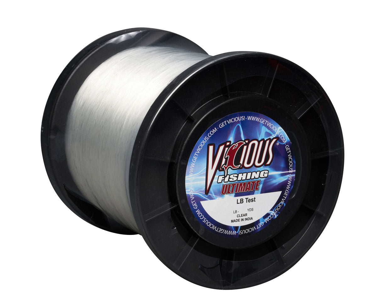 Vicious Ultimate Clear Mono - 6 Lb Test